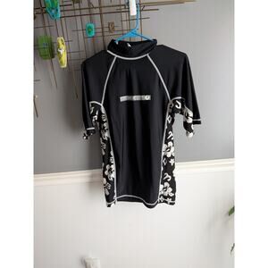 SUNSPECS TRIBAL SURF unisex kids SHORT SLEEVE LOGO TOP SIZE STRETCHY xl